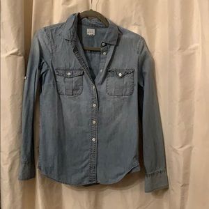 Jcrew denim utility shirt!!